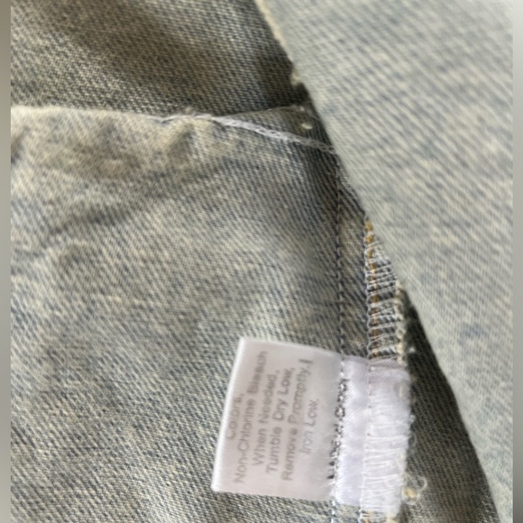 Weird design distressed denim jacket - Picture 5 of 6